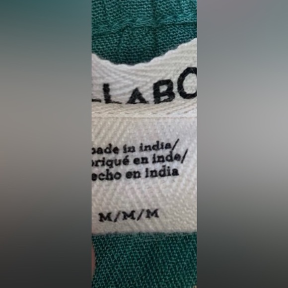 Billabong Best Dressed Green & White Floral Off the Shoulder Wrap Dress Size M - Picture 6 of 7